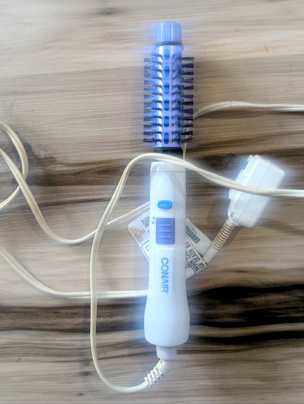 Conair electric spin curling iron EUC!